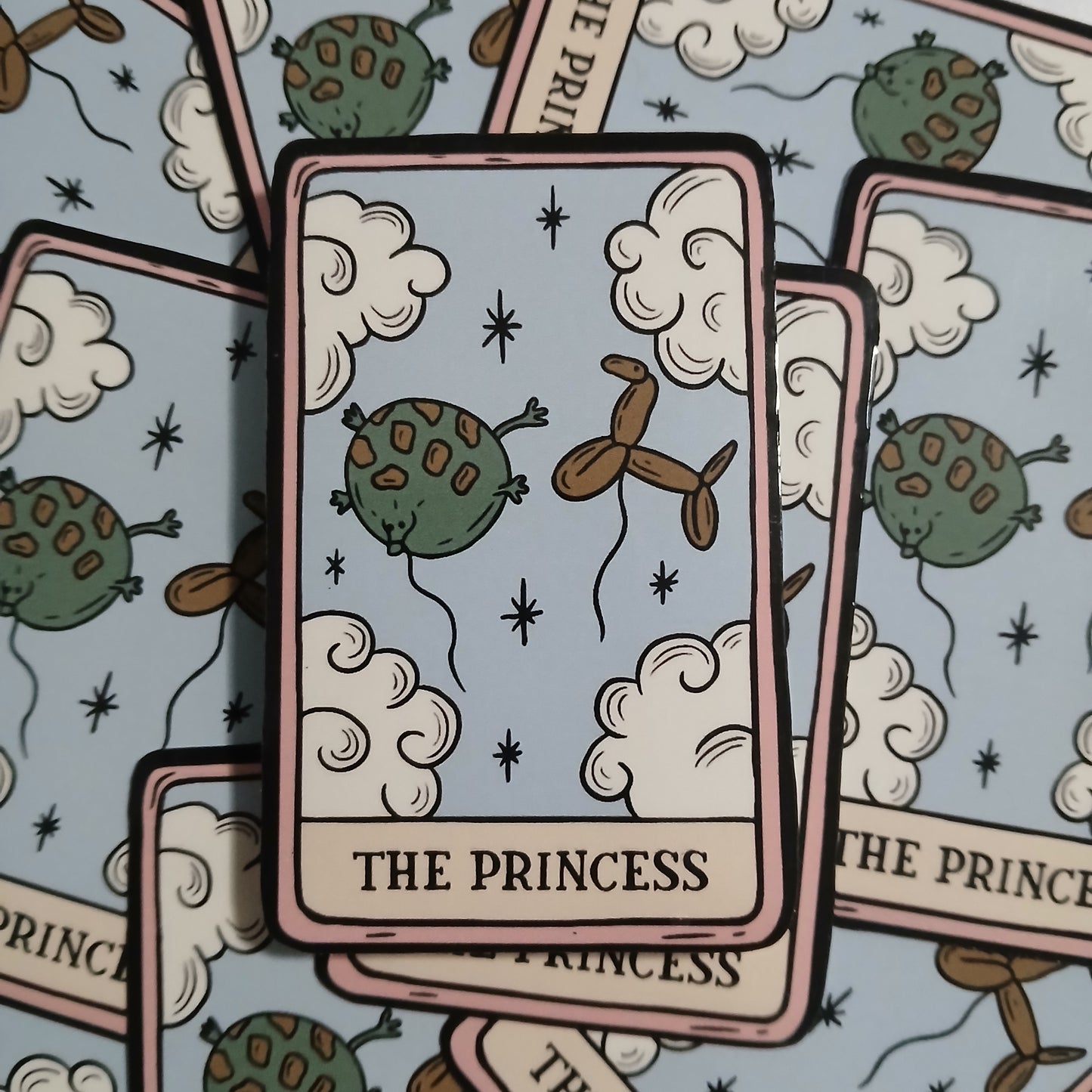 Ogre Tarot Cards (Sticker)