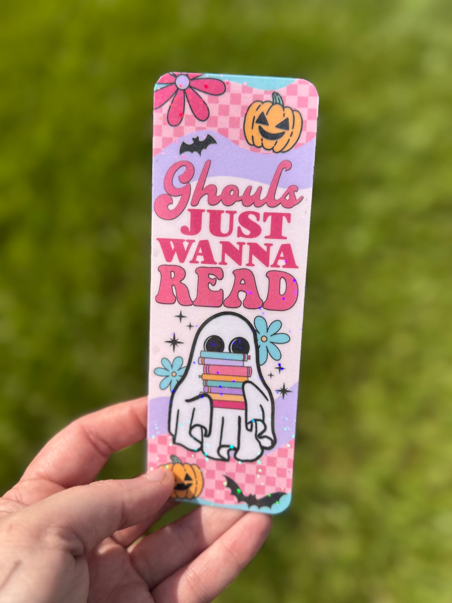 Holographic Bookmarks - Fall Vibes & Halloween