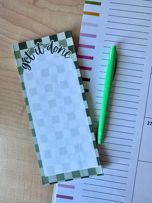 Get It Done Tear-Away Notepad