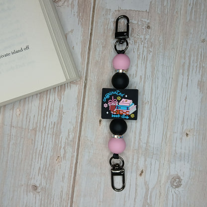 E-Reader/Phone Strap - Caffeinated Book Club (Interchangeable)