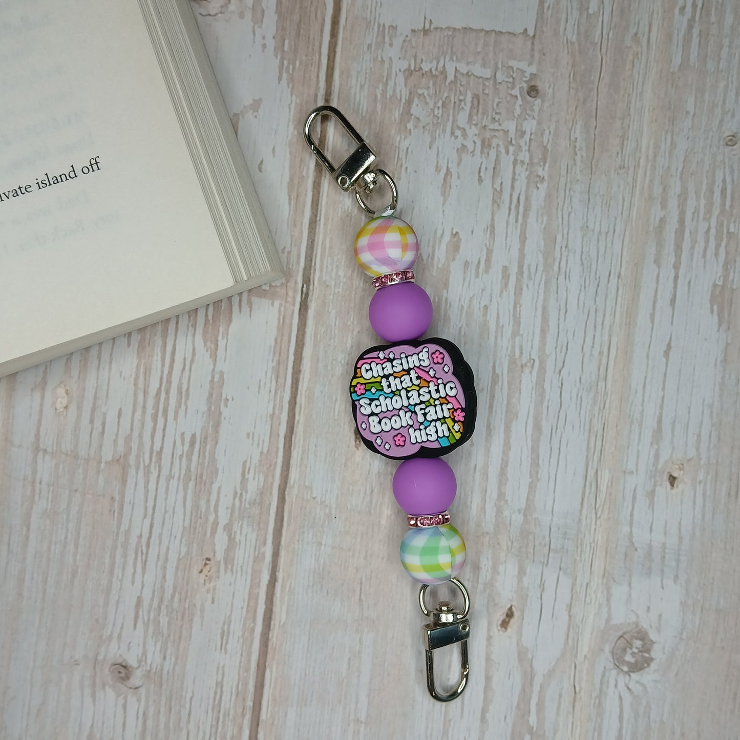 E-Reader/Phone Strap -  Chasing That Scholastic High (Interchangeable)