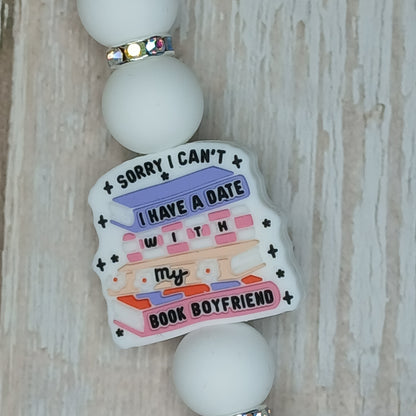 E-Reader/Phone Strap - Date With My Book Boyfriend (Interchangeable)