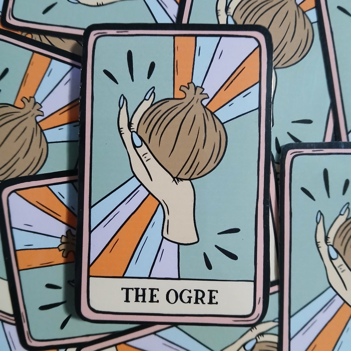 Ogre Tarot Cards (Sticker)