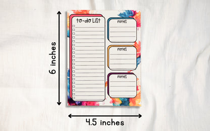 Watercolor To-Do List/Notes