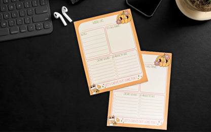 Spooky To-Do List Notepad