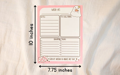 Spooky To-Do List Notepad