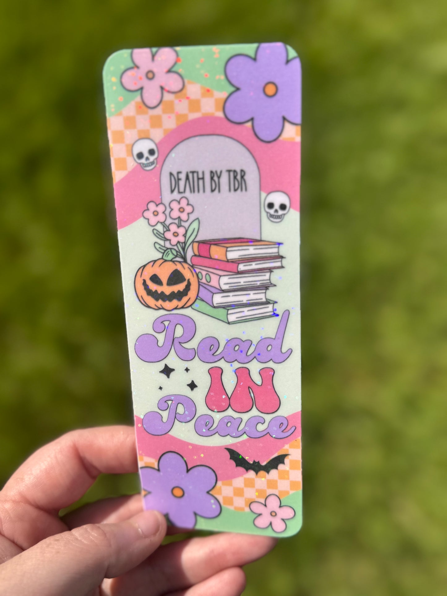 Holographic Bookmarks - Fall Vibes & Halloween