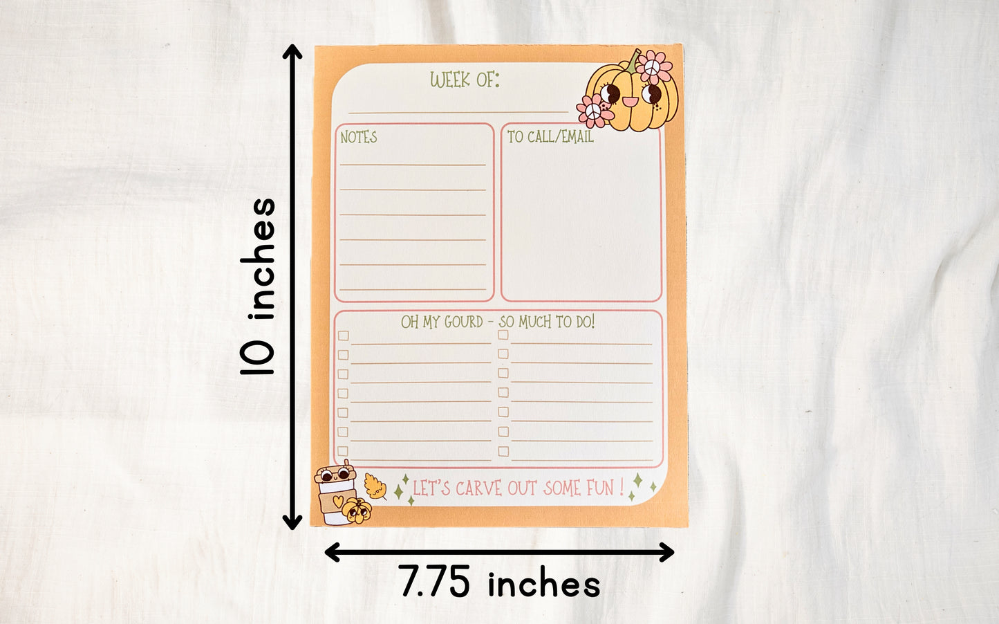 Spooky To-Do List Notepad