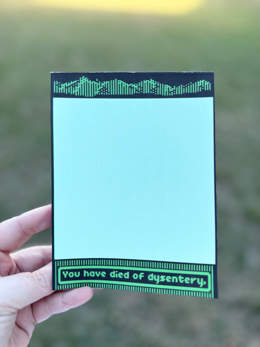 Oregon Trail Tear-Away Notepad