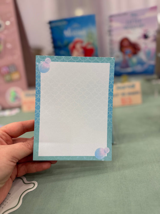 Mermaid - Blank Tear-Away Notepad