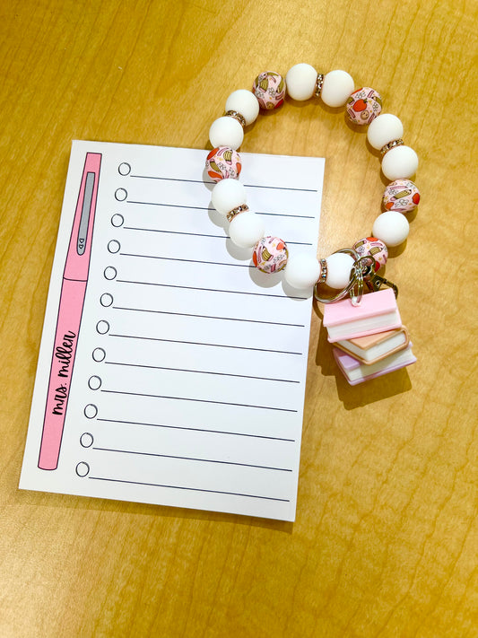 Flair Pen Personalized Teacher To-Do List Notepad - Teacher Appreciation