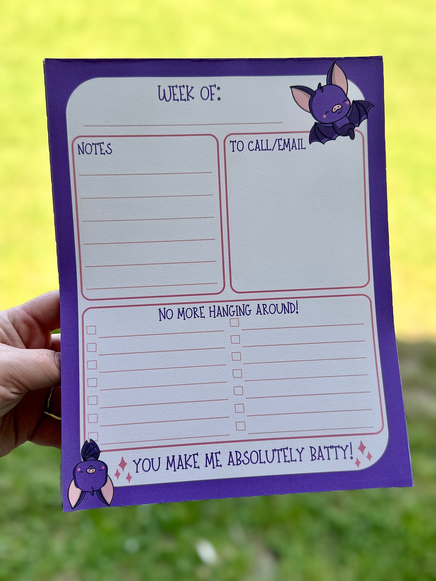 Spooky To-Do List Notepad