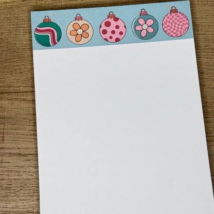 Ornaments Blank Tear-Away Notepad