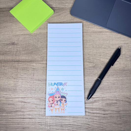 K-Pop Group Tear-Away Notepad
