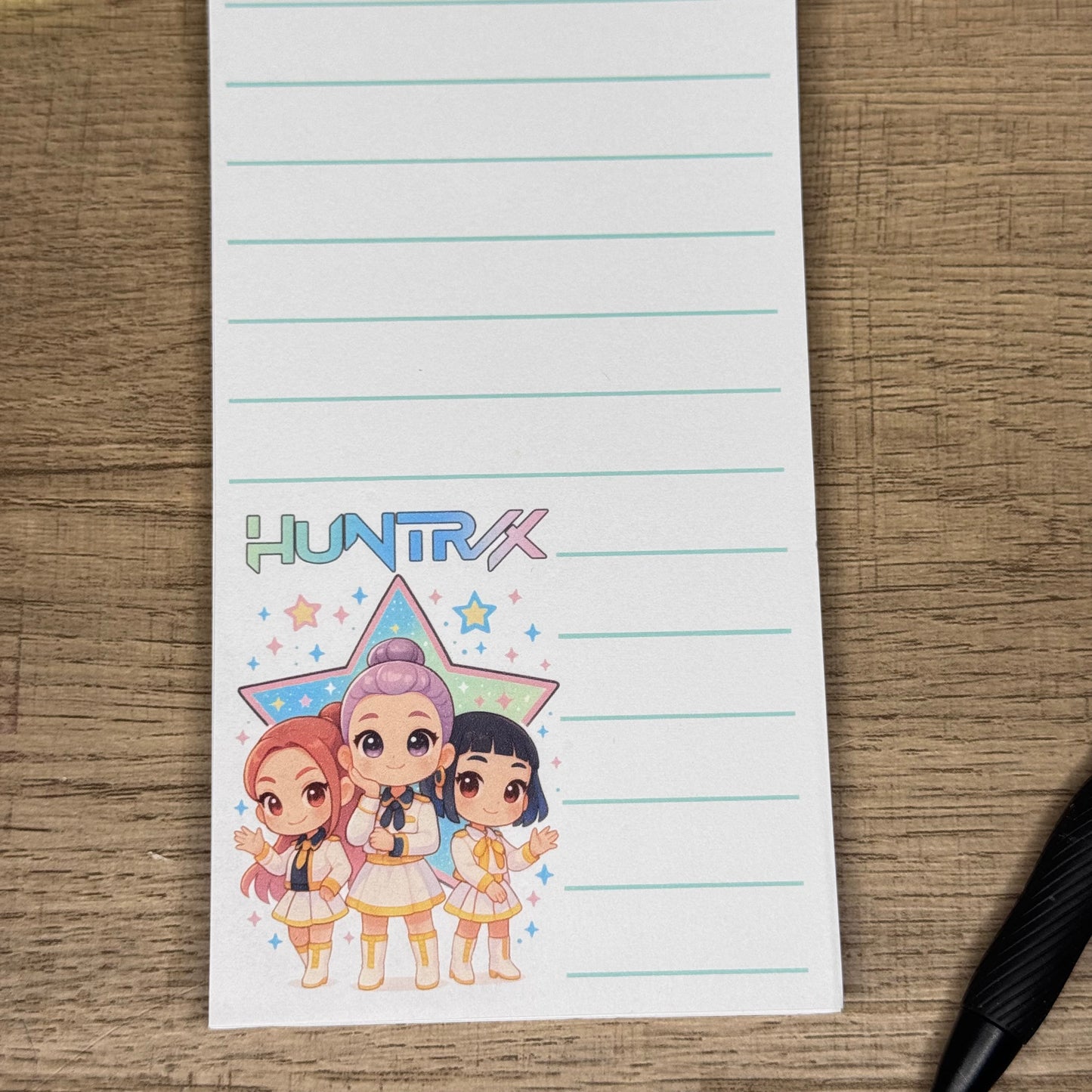 K-Pop Group Tear-Away Notepad