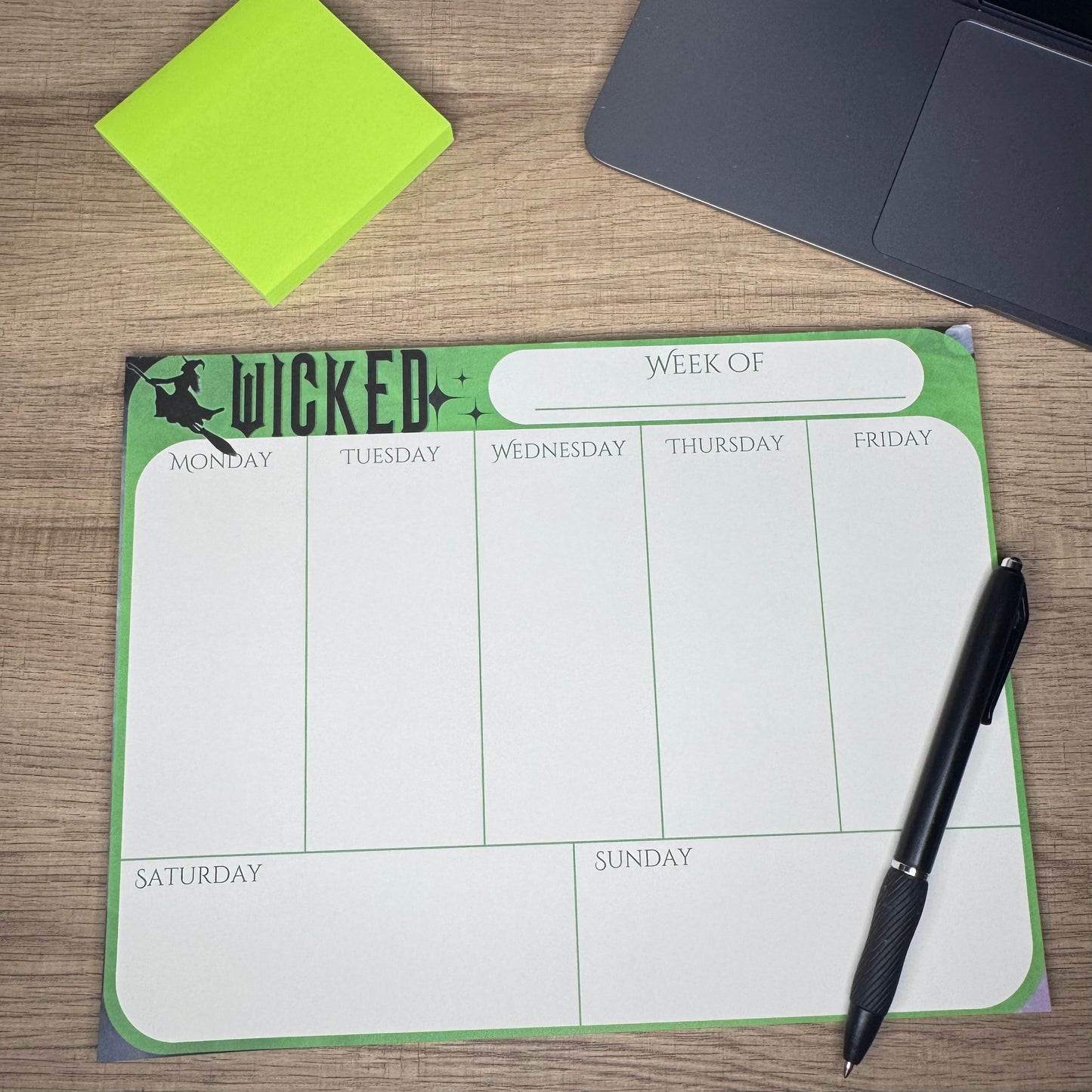Wicked Inspired Weekly Plan Tear-Away Notepad