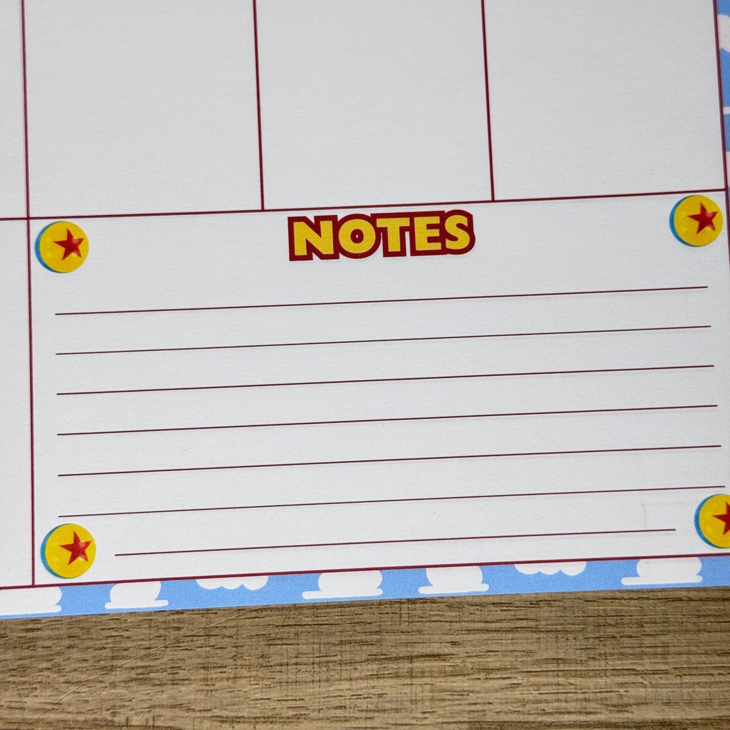 Clouds Weekly Plan Tear-Away Notepad
