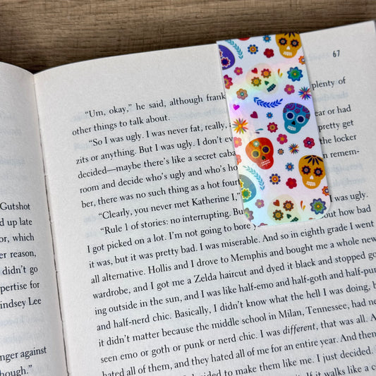 Magnetic Bookmark - Dia de Muertos Themed