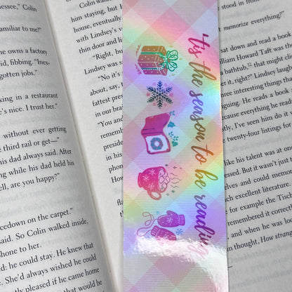 Holographic Bookmarks - Winter/Christmas Vibes