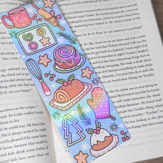Holographic Bookmarks - Winter Themed