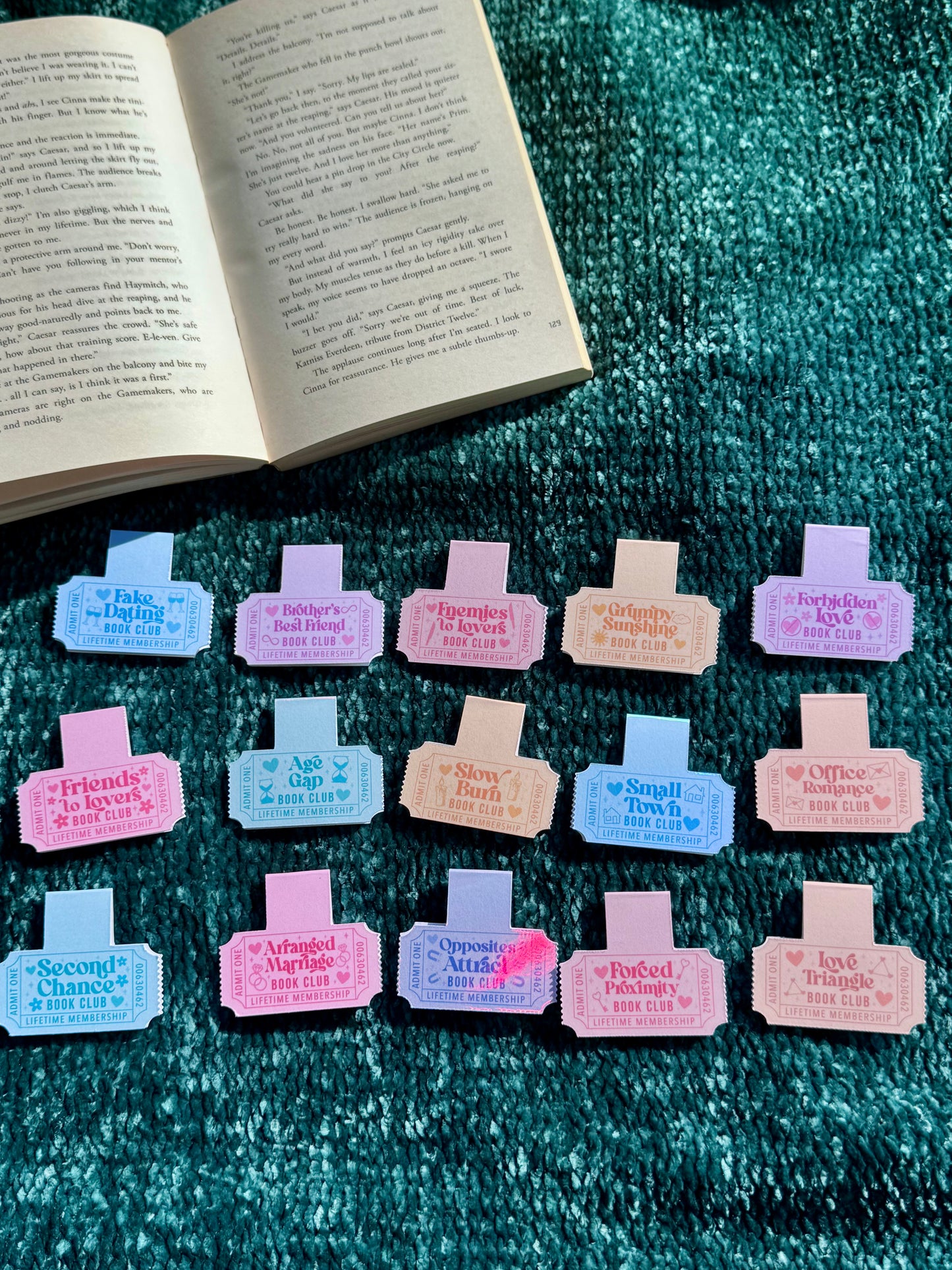 Book Tropes Book Club - Magnetic Bookmark
