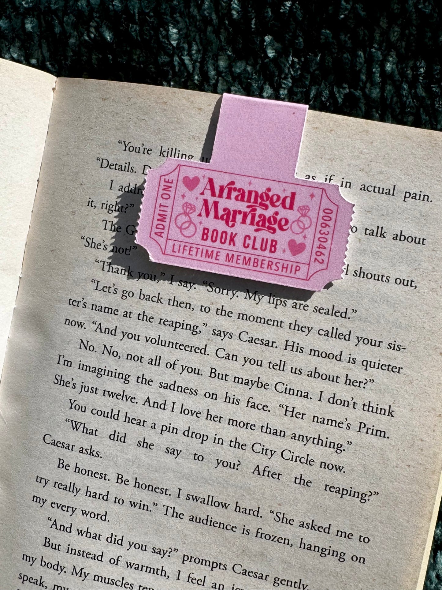 Book Tropes Book Club - Magnetic Bookmark