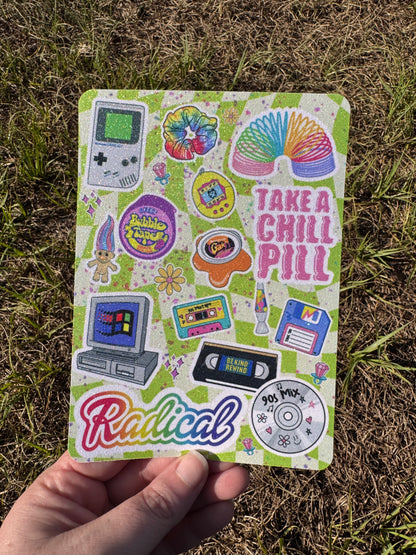 eReader Insert - 90s/Y2K Neon Vibes