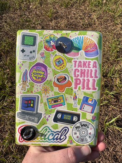 eReader Insert - 90s/Y2K Neon Vibes