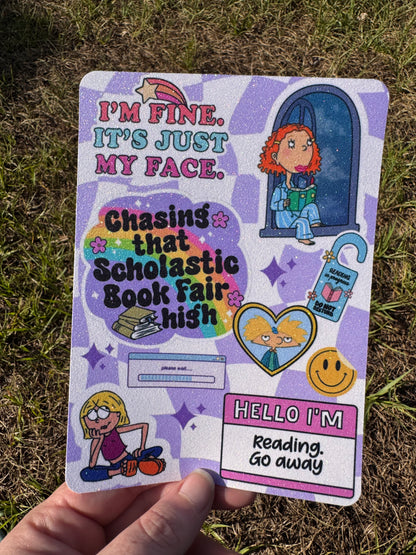 eReader Insert - Chasing That Scholastic High Throwback