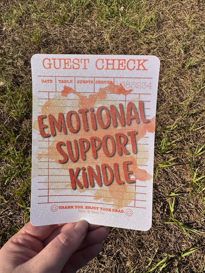 eReader Insert - Emotional Support Kindle