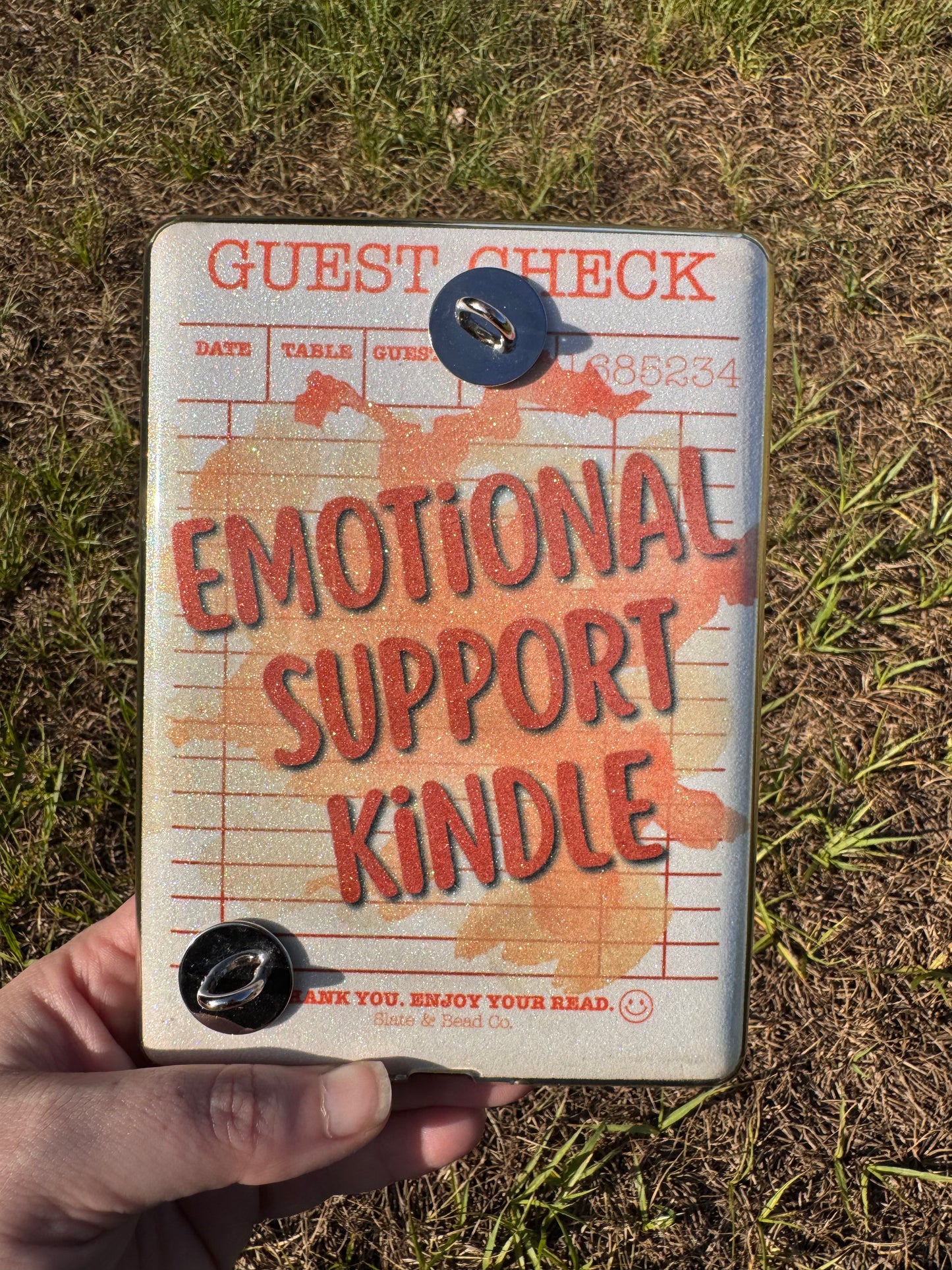 eReader Insert - Emotional Support Kindle