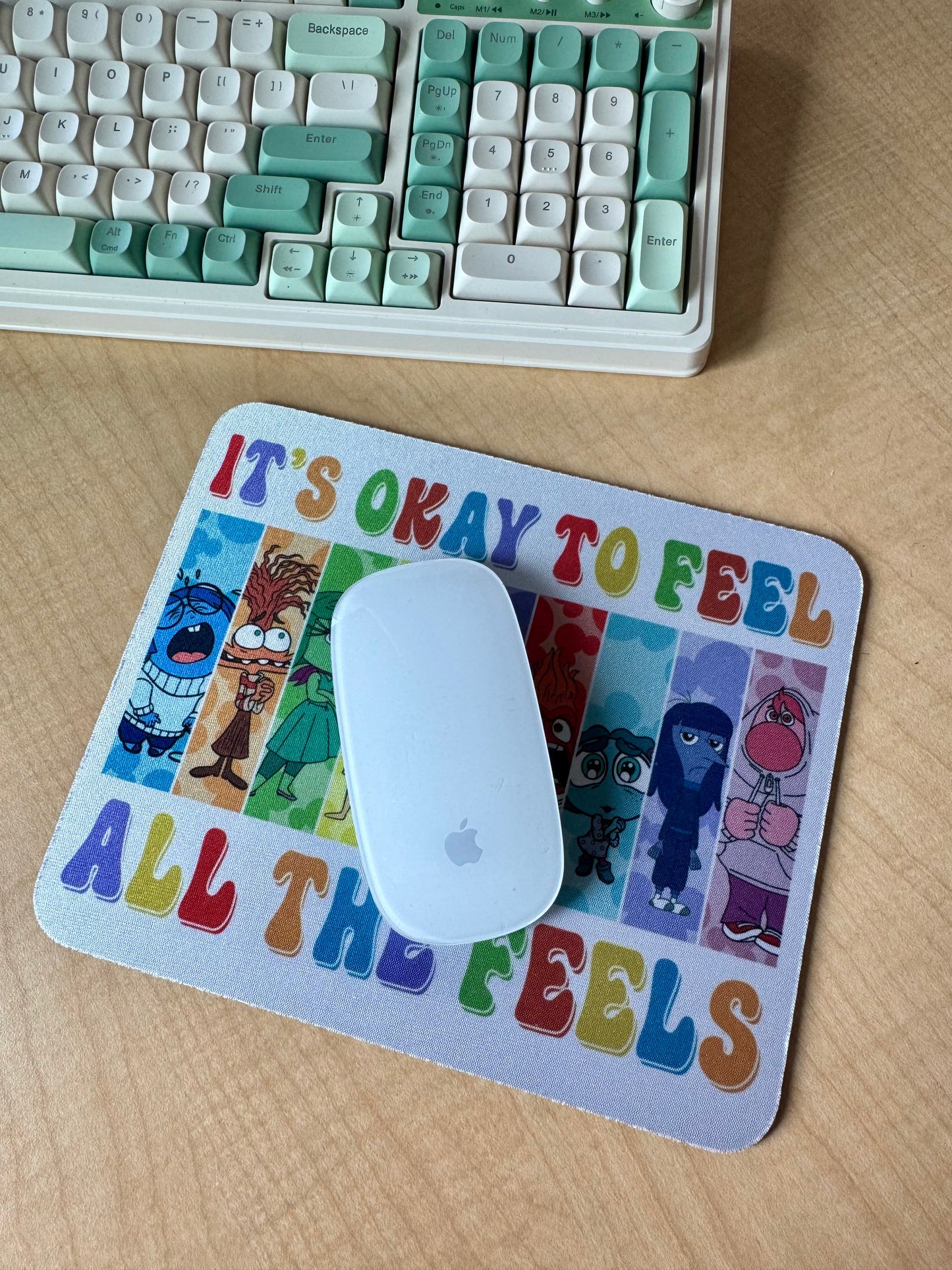 Feel All the Feels Mouse Pad