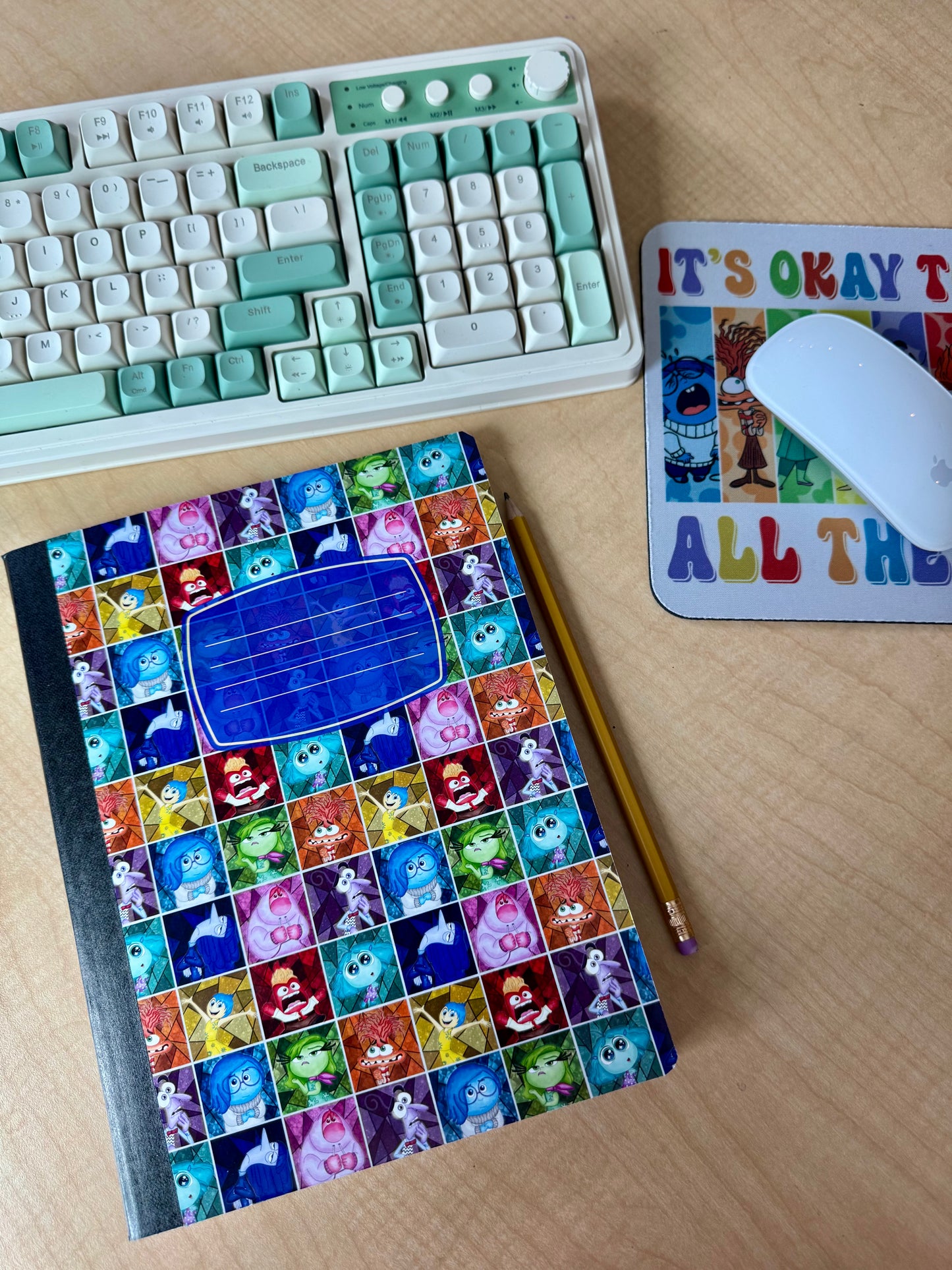 Stained Glass Emotions Composition Book