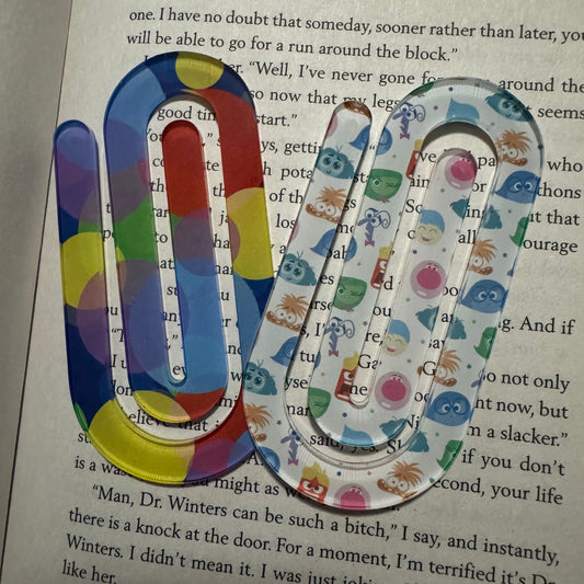 Core Memories Acrylic Paperclip Bookmarks