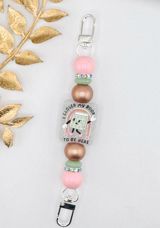 E-Reader/Phone Strap - I Closed My Book (Interchangeable)