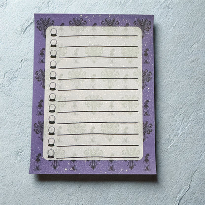 "Haunted Mansion" Notepads
