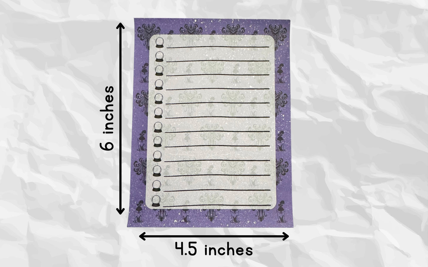 "Haunted Mansion" Notepads