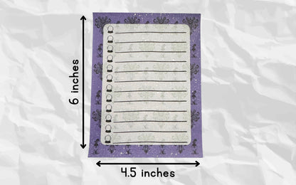 "Haunted Mansion" Notepads