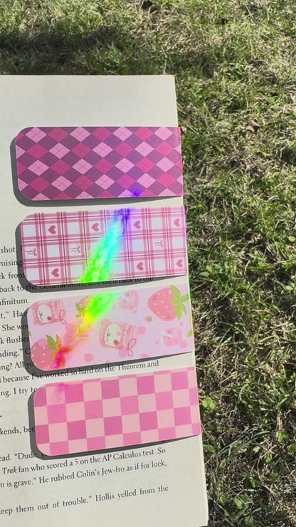 Magnetic Bookmarks - Valentine/Love Themed
